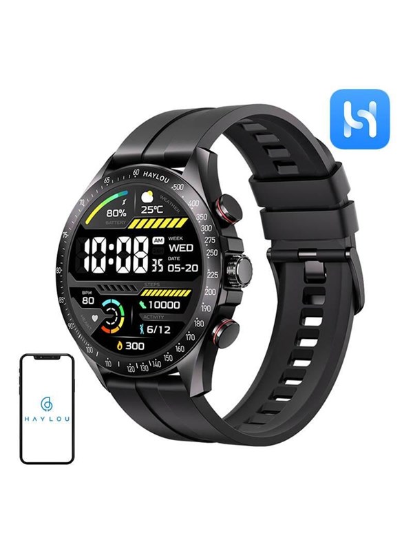 Haylou Solar Pro smartwatch (black)