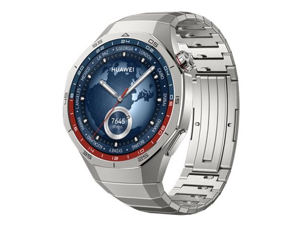 Huawei Watch Gt 5 Pro - 46 Mm - Titanium - Smart Ur Med Rem - Håndledsstørrelse: 140-210 Mm - Display 1.43" - Nfc, Bluetooth - 97 G - Titan