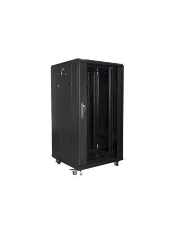 Lanberg FF01-6622-12B - 22U - Free Standing Rack Cabinet