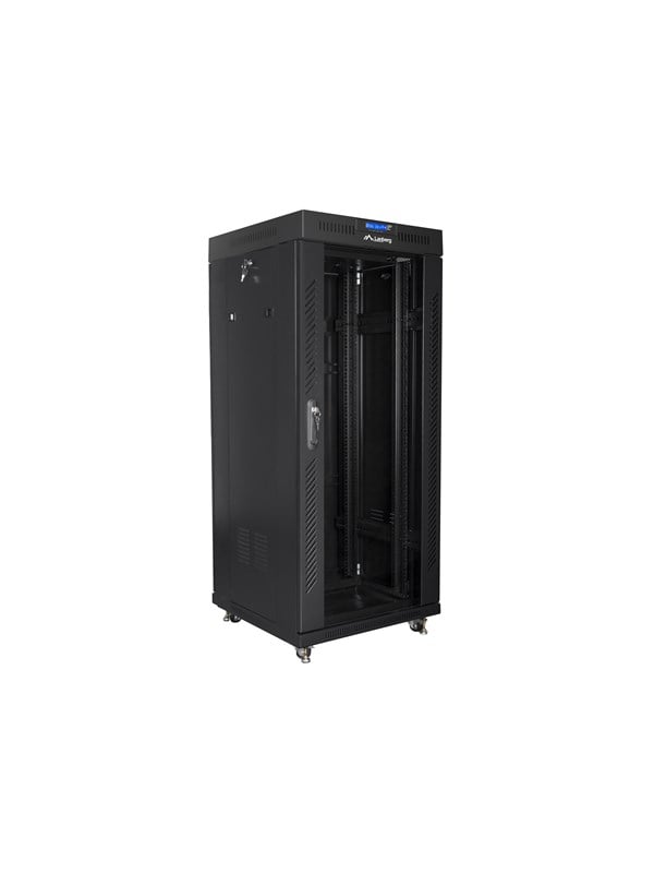 Lanberg FF01-6627-12BL - 27U - Free Stand Rack Cabinet