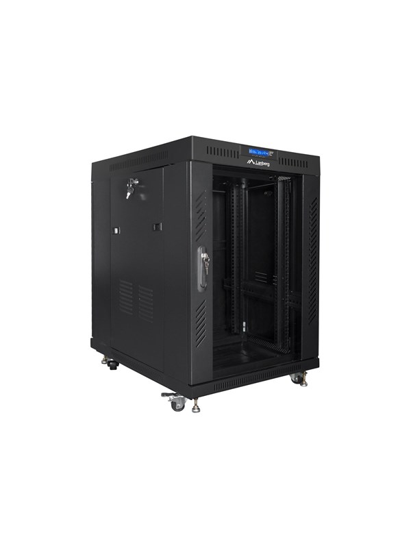Lanberg FF01-6815-12BL - 15U - Free Standing Rack Cabinet