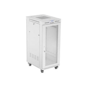 Lanberg FF01 series - rack - 600 x 800 flat pack with mesh door - 27U