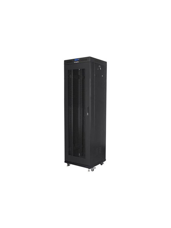 Lanberg V2 - rack - flat pack with mesh door 600x600 - 42U