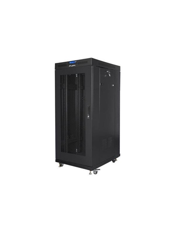 Lanberg V2 - rack - flat pack with mesh door 600x800 - 27U