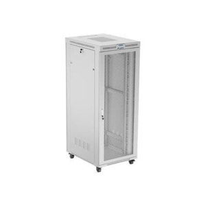 Lanberg - rack - 800 x 1000 mm flat pack with mesh door LCD - 42U