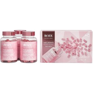 ROZE Avenue Hair Growth Vitamin Gummies Set 3 Pieces