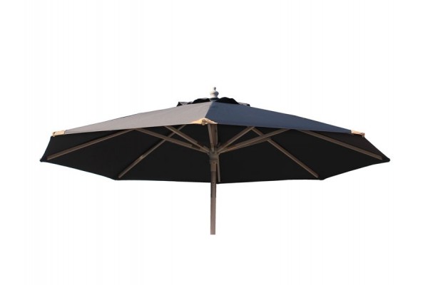 Signe Parasol Ø 2,5 meter m/tilt - Grå