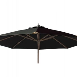 Signe Parasol Ø 2,5 meter m/tilt - Sort
