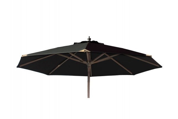 Signe Parasol Ø 2,5 meter m/tilt - Sort