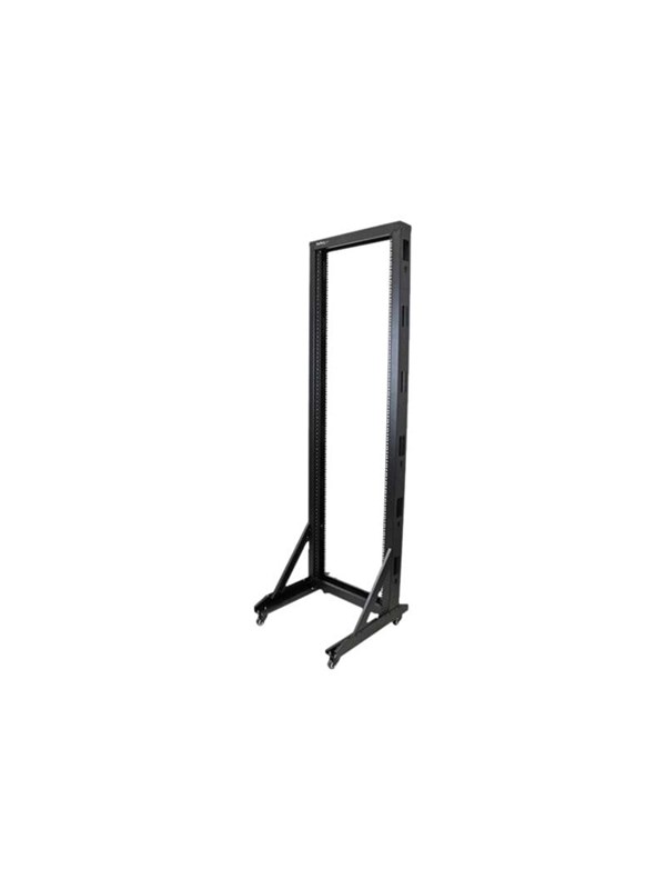 StarTech.com 2-Post Rack for Server Equipment with Casters