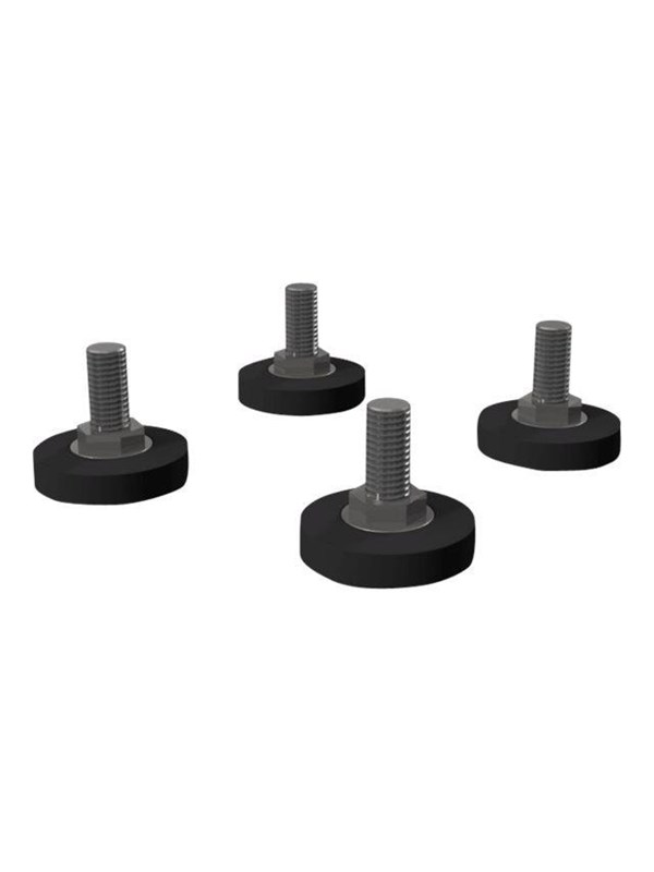 Zebra STATIC FEET FOR RACKS SET OF 4