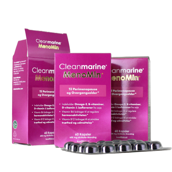 3 x CleanMarine MenoMin (60 kaps)