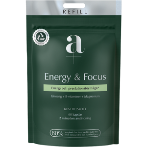 A+ Energy & Focus refillpåse 60 stk