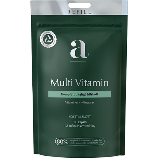 A+ Multi Vitamin Refill 90 Kapslar 90 stk