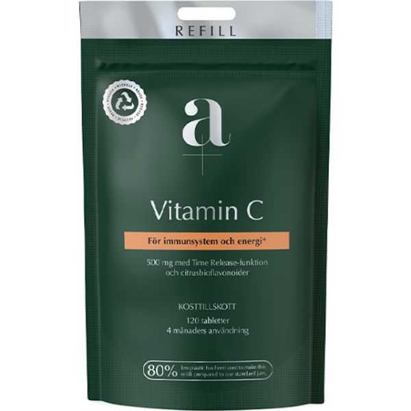 A+ Vitamin C Refill 120 Kapslar