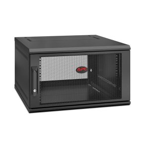 APC AR106SH6 NetShelter 6U Wallmount Rack Enclosure Cabinet Single Hinged Server Depth