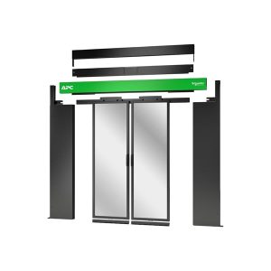 APC NetShelter - rack cooling system aisle containment sliding door - dual