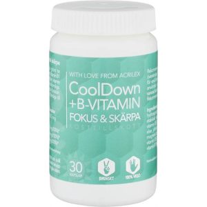 Acrilex Egenvård Cooldown + B-Vitamin 30 stk