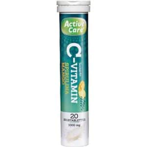 Active Care C-Vitamin Spirulina Mango 20 stk