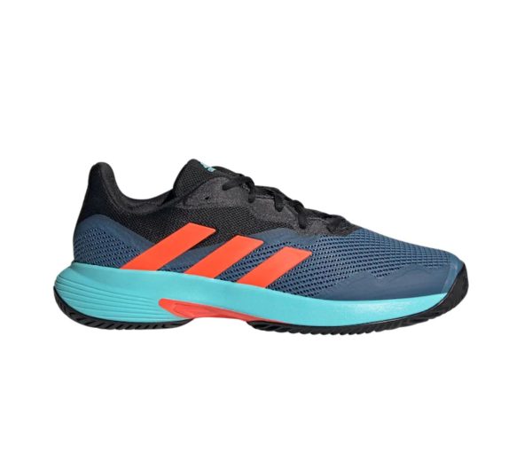 Adidas CourtJam Control AC (Mens, Sort/Multi) Padelsko - 40