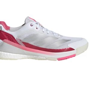Adidas Crazyquick Boost Women Padelsko (Cloud White/Silver Metallic/Lucid Pink) - 36 2/3