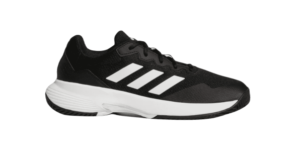 Adidas Gamecourt 2 AC (Women's, Sort/Hvid) Padelsko - 36
