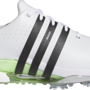 Adidas Tour 360 (2024) Vandtætte Herre Golfsko Med Spikes - Ftwwht/Cblack/Grespa - Str. 44 2/3 Normal