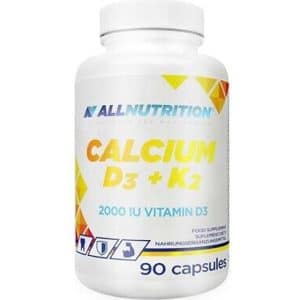 Allnutrition Calcium D3 + K2 90 Kapsler 90 stk