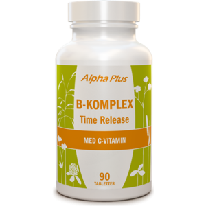 Alpha Plus B-Komplex Time Release 90 stk