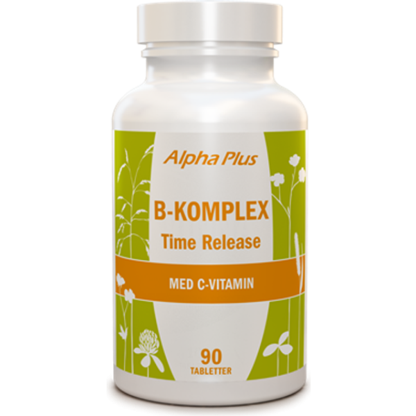 Alpha Plus B-Komplex Time Release 90 stk