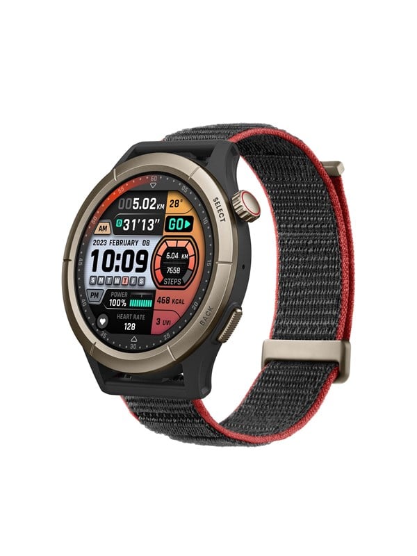 Amazfit Cheetah Pro 47mm - Run Track Black (Titanium Alloy Bezel)