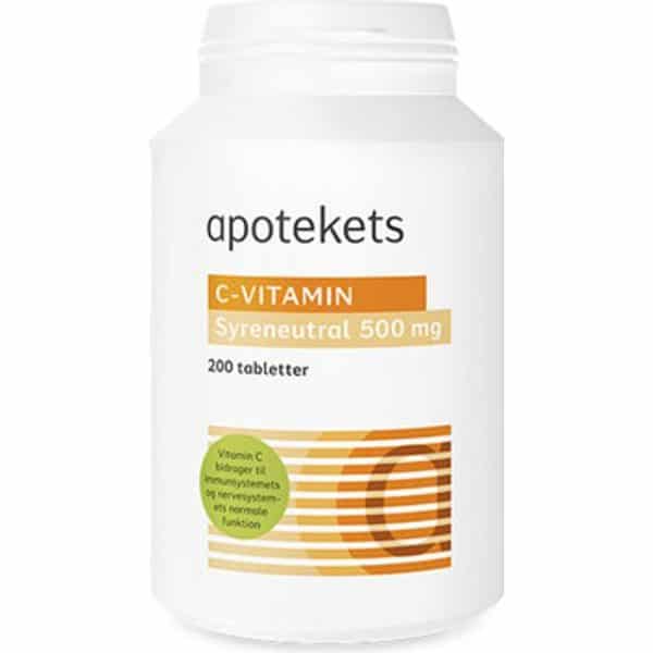 Apotekets C-Vitamin 500mg 200 stk