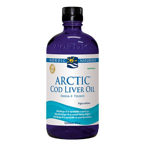 Arctic Cod Liver Oil m. appelsin • 473 ml.