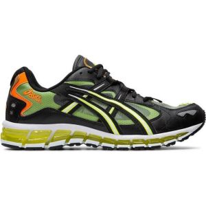 Asics Gel-Kayano 360 Mens Black/Green Trainers Multicolour