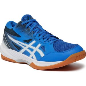 Asics Gel-Task Mt 1071A078-402, Herren, Volleyballschuhe, Illusion Blue/White, 43.5