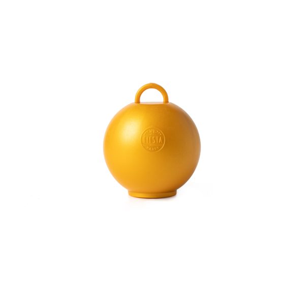 Ballonvægt "Kettlebell" Guld - ca. 5 cm (75 gr.)