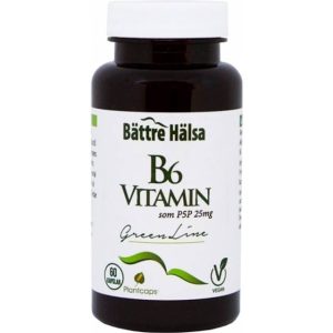 Bättre hälsa B6 Vitamin 25mg 60 stk