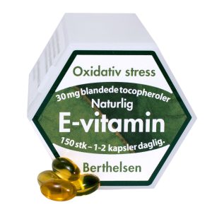 Berthelsen E-vitamin 30 mg 150 tab.