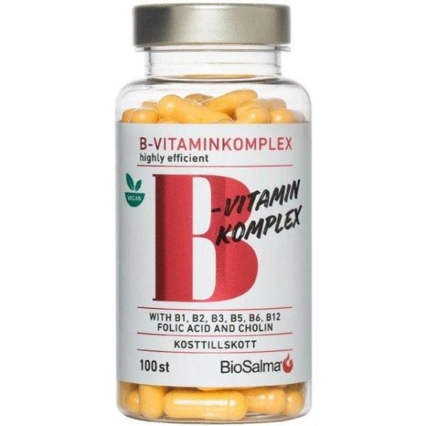 BioSalma B-Vitaminkomplex 100 kapslar