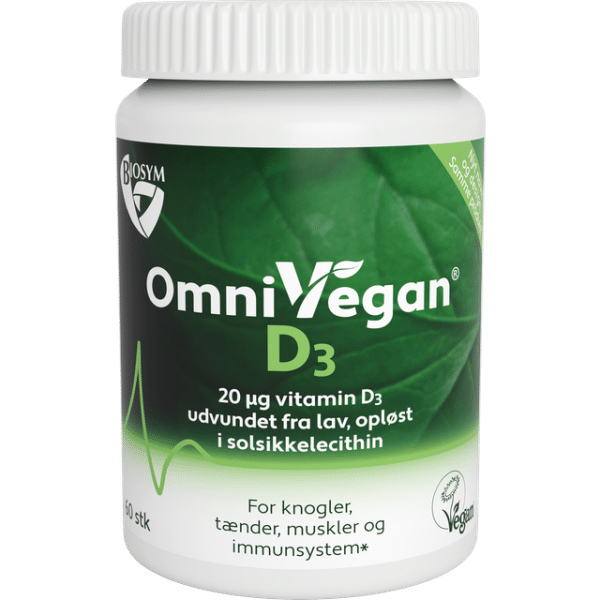 Biosym OmniVita Veg D kaps 60 stk