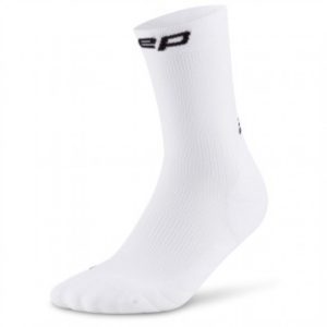 CEP Core Run Socks Mid Cut 5.0, løbestrømper, dame, white
