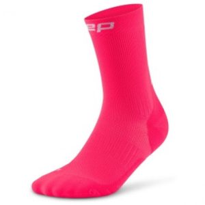 CEP Core Run Socks Mid Cut 5.0, løbestrømper, herre, pink