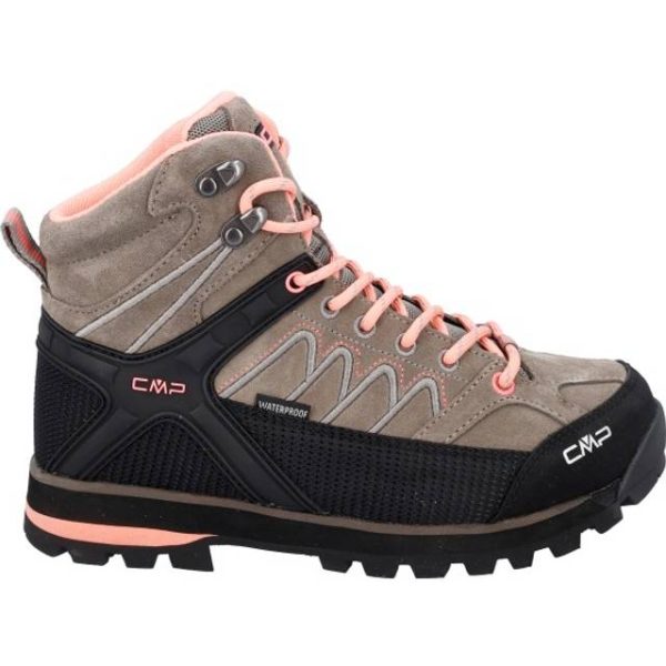 CMP Women's Moon Mid Trekking Shoe Waterproof Vandresko sort/brun