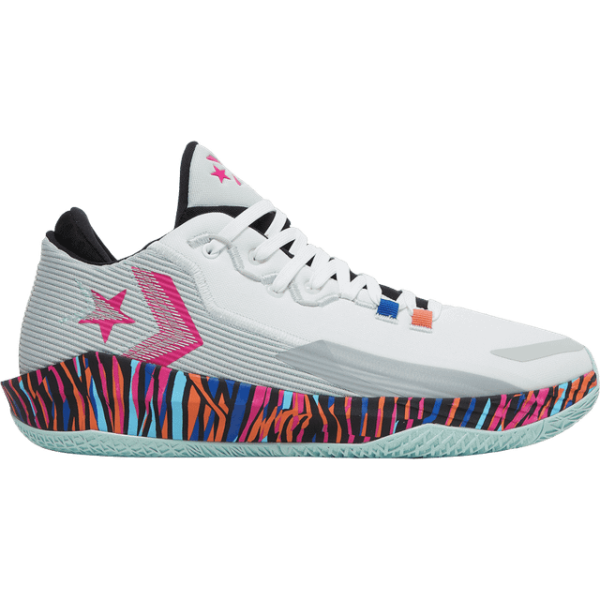 Converse Jet Mid Basketball Shoes - Pink/Sort/Hvid