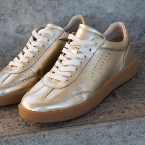 Copenhagen Shoes - Sko - Powerfull - Gold (Levering slut marts)