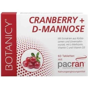 Cranberry + D-Mannose Unterstützt Blase Vitamin