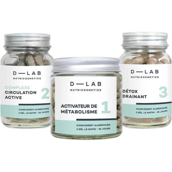 D-LAB Nutricosmetics Action Capitions Set - - 3 piece