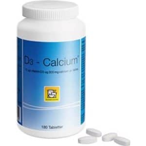 D3 Pharmacy D3 Calcium 180 stk