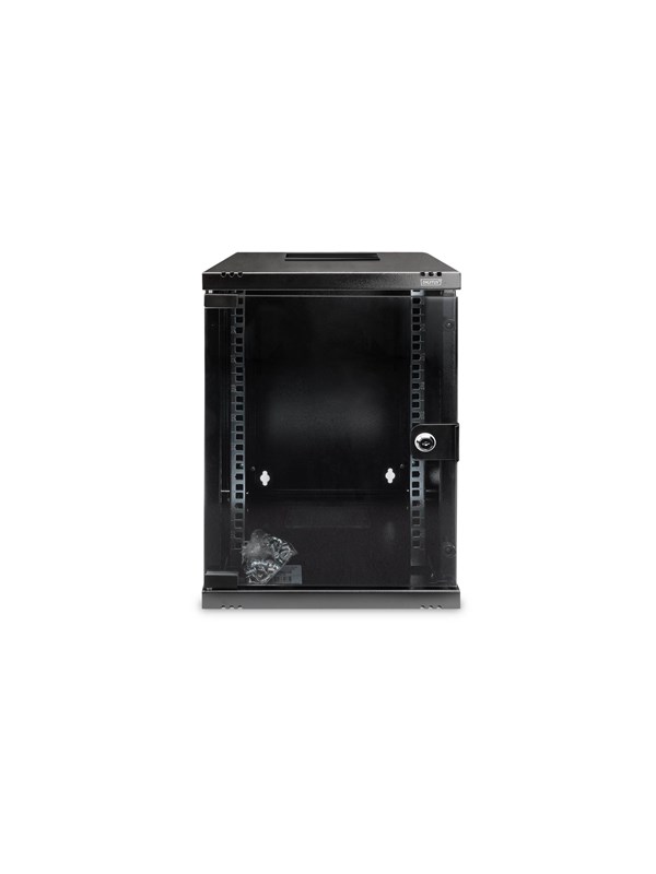 DIGITUS DN-10-09U-B - 9U - Wall Mount Rack Cabinet