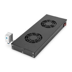 DIGITUS DN-19 FAN-2-HO-SW - 1U Fan Ventilation Unit